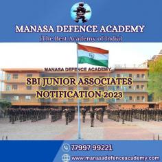 The State Bank of India (SBI) has recently released its notification for the recruitment of Junior Associates in 2023. This is an exciting opportunity for aspiring candidates who are looking tostart their career in the banking sector. In this article, we will explore the details of the SBI Junior Associates notification and also discuss the best banking coaching provided at Manasa Defence Academy.

Eligibility Criteria:

The candidate must be between 20 and 28 years of age.

A graduation degree in any discipline from a recognized university is required.

Proficiency in the local language of the state/union territory is essential.

Knowledge of computer systems is desirable.

Manasa Defence Academy is known for its exceptional coaching and preparation facilities for various competitive exams, including the SBI Junior Associates examination.

The SBI Junior Associates Notification 2023 presents a great opportunity for candidates looking to establish a career in the banking sector. With Manasa Defence Academy's top-notch coaching facilities and experienced faculty, aspiring candidates can enhance their chances of success in this highly competitive examination. So, don't miss out on this opportunity and start preparing right away with the bank coaching provided at Manasa Defence Academy.

More details: https://manasadefenceacademy1.blogspot.com/2023/12/sbi-junior-associates-notification-2023.html