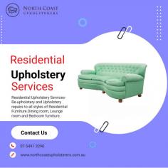 Are you looking for expert residential furniture upholstery services in Caloundra? Call North Coast Upholsterers today on 07 5491 3290 for more information.