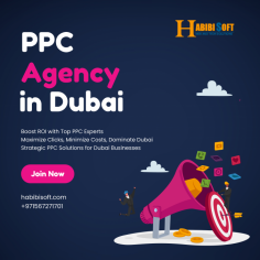 Habibisoft is a leading agency for PPC management in Dubai and is the best choice for comprehensive PPC services. Our dedication to excellence and innovation helps us deliver unparalleled results, making us the go-to advertising agency for businesses seeking effective PPC solutions.
Our team of seasoned professionals excels as a PPC agency in Dubai, offering top-notch PPC management services. We are proficient in optimizing PPC campaigns, ensuring maximum visibility and engagement for your brand. Our PPC experts tailor solutions to meet your unique needs, whether you're looking for targeted keyword strategies or compelling ad creatives.
In the dynamic landscape of online advertising, Habibisoft remains at the forefront, providing cutting-edge PPC services in Dubai. We integrate industry best practices with a deep understanding of market trends, making us the preferred choice for businesses looking to enhance their online presence.
At Habibisoft, we understand the significance of effective PPC management in driving business success. Our dedicated team works tirelessly to analyze data, refine strategies, and maximize ROI for every client. As the best PPC agency in Dubai, we take pride in delivering measurable results that align with your business objectives.
Our agency is the top choice for PPC management in Dubai, providing a complete range of services to enhance your online advertising endeavors. Collaborate with us for exceptional proficiency and a dedication to advancing your business in the fiercely competitive digital realm.


