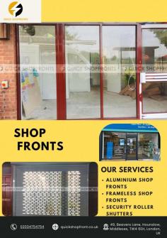 Quick Shopfront provides a smooth installation process for stylish, contemporary Shop Fronts that are made to order to meet each client's specific needs. Quick Shopfronts meets a variety of needs to create a lovely and high-quality Storefront.

