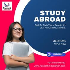 Canadian Student Visa is the first preferable choice of almost all the Indian Students for Higher Studies but there are so many other options are also available these days. We are working as a Study Abroad Consultants and helping Students to get the admissions in Canada, Australia, New Zealand, Ireland, USA & UK.  https://nascentimmigration.com/canada-study-visa.php