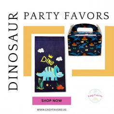 Transport your party back in time with Easy Favors' Dinosaur Party Favors. Our curated collection is designed to thrill young paleontologists with high-quality and imaginative delights. From dino-themed novelties to timeless classics, Easy Favors ensures a roaring good time for every guest. Explore the magic of Easy Favors and make your dinosaur-themed celebration an unforgettable adventure!