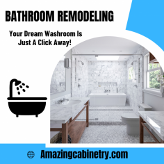 Stylish Designs for Modern Restroom Spaces

From sleek and minimalist aesthetics to bold and innovative designs, explore the latest trends and concepts that will transform your restroom into a contemporary oasis. Send us an email at info@amazingcabinetry.com for more details.