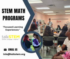  Impact of STEM Math Programs on Learner Success

Explore dynamic STEM Math programs fostering critical thinking and problem-solving skills with hands-on applications, preparing for real-world challenges. Send us an email at info@talkstem.org for more details.