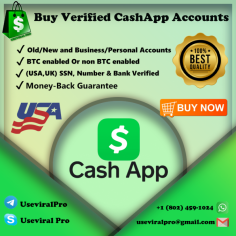 Buy Verified CashApp Account

➤Email: useviralpro@gmail.com
➤Telegram: UseviralPro
➤Skype: Useviral Pro
➤WhatsApp: +1 (802) 459-1024

https://useviral.pro/product/buy-verified-cashapp-account/

Buy verified CashApp account from Useviral Pro. Useviral Pro sells full USA SSN, Bank and ID verified Cash App Account. We sell BTC enabled or non BTC enabled Cash App Account.

