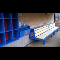 This bench is all-weather resistant and will serve you for a long time. Shop from our extensive selection of benches and provide your team their dream dugout, which induces a positive vibe and motivates your team to give their best. If you have any questions or queries, call our team today, and we will be happy to guide you further.
https://www.baseballracks.com/product-page/corsair