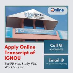 Online Transcript is a Team of Professionals who helps Students for applying their Transcripts, Duplicate Marksheets, Duplicate Degree Certificate ( Incase of lost or damaged) directly from their Universities, Boards or Colleges on their behalf. Online Transcript is focusing on the issuance of Academic Transcripts and making sure that the same gets delivered safely & quickly to the applicant or at desired location.  https://onlinetranscripts.org/