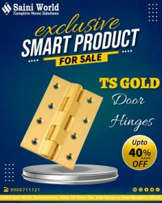 TS Gold Hinges for Stronger and Long Lasting Life your doors.

