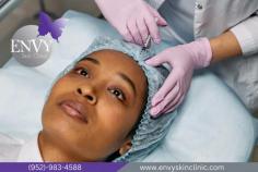 For mild cosmetic issues, BOTOX Cosmetic is a non-surgical therapy option. It functions by lessening the muscle contractions that, over time, result in wrinkles that are permanent. There is no healing period after the surgery. Our Envy Skin Clinic can assist you if this therapy is something you're interested in. If you have any questions or would like more information about Botox Clinic Bloomington, please give us a call at 1-952-983-4588.

Website: https://envyskinclinic.com/injections/