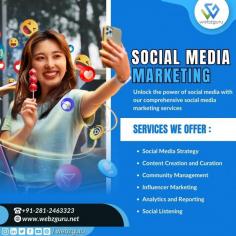 WebzGuru's Social Media Marketing services are designed to amplify your online presence, connect with your audience, and drive meaningful engagement. Let's make your brand the talk of the town!
Email: info@webzguru.net
Call: +91-281-2463323
#SocialMediaMagic #DigitalBuzz #SocialMediaSuccess #MarketingMastery #OnlineVisibility #SocialMediaStrategies #DigitalEngagement #SocialMediaImpact #BrandBuzz #DigitalMarketingWizardry #SMMExpertise #Webzguru
