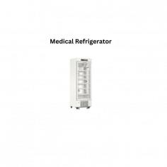 Medical Refrigerator  is a 416 L capacity microprocessor-controlled unit. Features forced air-cooling system with 2 to 8°C of temperature range and auto-defrost mode. Designed with audio and visual alarm system, password protection and power failure backup system, this unit is ideal for storage of samples, bio-medical products under optimum conditions.

