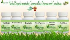Home Cure with Herbal Supplements for Eye Disease are best option to get rid of a numbers of eye disease and conditions.
