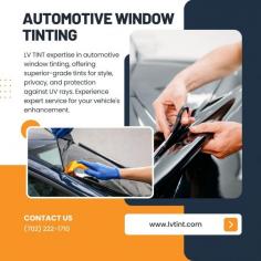 Revamp your ride with LV Tint premium automotive window tinting services. Enhance style, comfort, and privacy while protecting your car's interior from harsh UV rays. Our expert tinting offers a sleek, custom look and superior heat reduction. Drive in luxury and safety with our precise, professional window tinting tailored to your preferences.
For More details Visit : https://www.lvtint.com/
Contact us : (702) 222-1710