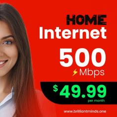 In Toronto, the quest for high-speed home internet is met with a plethora of options designed to cater to varying connectivity needs. Brilliant Minds offers a spectrum of high-speed home internet plans in Toronto, allowing residents to choose packages that align with their specific requirements.

https://brilliantminds.one/services/home-internet/