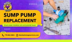 Protect your Home from Basement Flooding

Our sump pump replacement service detects potential issues for timely intervention and prevents costly water damage. Contact us now - 778-961-0824.