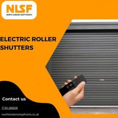 Electric Roller Shutters for contemporary business security

Modern Electric Roller Shutters from North London Shop Fronts combine convenience and security. Our motorized shutters operate smoothly, improving your business space's functionality and safety.
