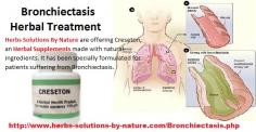 Bronchiectasis Herbal Treatment with Herbal Supplements