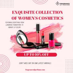 Indulge in the world of beauty and elegance with Fragrance of Perfume's exquisite collection of Women's Cosmetics. Elevate your makeup routine and unveil the goddess within you, as we bring you a range of luxurious products designed for the modern woman who craves sophistication and glamour.
https://fragranceofperfume.com/collections/womens-cosmetics