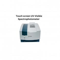 Touch screen UV-Visible Spectrophotometer  is a single beam light intensity measuring unit with wavelength range of 190 nm ~ 1100 nm. It is equipped with color LCD touch screen control panel with tungsten and deuterium lamp as a light source ensuring stable output. Incorporated with high performance 64-bit A/D converter for optical data acquisition and sample processing. Individual design of optical and electrical system prevents cross effect of sample processing.

