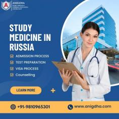 Chart your course to a medical career with a degree from Russia! ? Our program is crafted to equip you with the skills needed for the dynamic world of healthcare, blending academic excellence with real-world applications. ?? #MedicalSuccess #StudyInRussia #MedicineInRussia #HealingTraditions"
https://www.anigdha.com/study-medicine-in-russia/