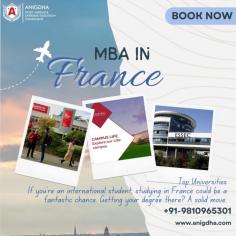  An MBA in France is your ticket to a transformative education, a thriving business ecosystem, and a lifelong connection to the heart of Europe. ?? #BusinessMagic #MBAinFrance"

https://www.anigdha.com/mba-in-france/