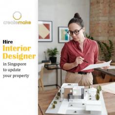 Createmake is a professional interior designer in Singapore. We offer both residential and
commercial interior design services.