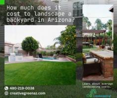 Exploring the Cost of Backyard Landscaping in Arizona: Find out what factors influence the pricing and get insights into budgeting for your dream outdoor space!

Contact us today for a FREE consultation!
