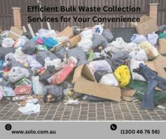 Solo's Bulk Waste Collection service offers efficient and reliable solutions for businesses, ensuring hassle-free disposal of large volumes of waste. Visit their website for tailored waste management options.