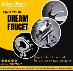 Forget all old Design Faucet, Buy now Artize Premium Kitchen Faucet at best Price on Sainiworld.in.



