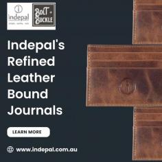 Immerse yourself in the classic charm of Indepal's Leather Bound Journals, where tradition meets contemporary craftsmanship. Each journal is meticulously crafted, offering a blend of durability and style, perfect for writers, artists, and journal enthusiasts. Embrace the luxury of a high-quality leather bound journal, designed to capture your thoughts, sketches, and memories. With Indepal, every page tells a story.