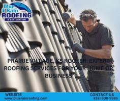 
Looking for a reliable roofer in Prairie Village, KS? Discover top-notch roofing services in Prairie Village with Blue Rain Roofing, a trusted commercial roofing company. Visit our blog for insights on why professional roofers are a wise investment.
