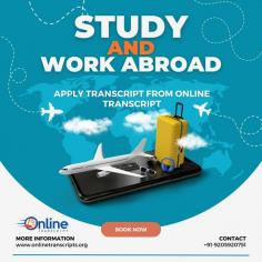 Online Transcript is a Team of Professionals who helps Students for applying their Transcripts, Duplicate Marksheets, Duplicate Degree Certificate ( Incase of lost or damaged) directly from their Universities, Boards or Colleges on their behalf. Online Transcript is focusing on the issuance of Academic Transcripts and making sure that the same gets delivered safely & quickly to the applicant or at desired location.  https://onlinetranscripts.org/