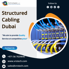 VRS Technologies LLC occupies the leading space for Structured Cabling Dubai. We aim to serve the cabling needs for your business without any hassle. For More Info Contact us: +971 56 7029840 Visit us: https://www.vrstech.com/structured-cabling-services.html