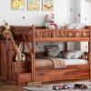 Explore the world of comfort and functionality with Wooden Street's Bunk Beds. Our range combines innovative design and sturdy craftsmanship, providing a perfect solution for maximizing space in your bedroom. Elevate your decor and bring joy to your little ones with our stylish and safe bunk beds. Buy now at Wooden Street!