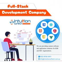 Unlock the potential of your digital projects with Intuition SofTech Full Stack Development Services in Sydney. From conceptualization to deployment, our experienced team crafts bespoke solutions tailored to your unique business needs. Whether you're launching a new application, upgrading an existing system, or seeking seamless integration across platforms, trust Intuition SofTech to deliver innovative and scalable solutions that drive your business forward. please visit now - https://intuitionsoftech.com.au/full-stack-developer-in-sydney/