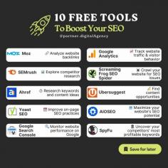 Unlock your website's full potential with these powerful #SEO tools! From tracking performance to optimizing content, these tools have you covered.

