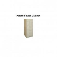 Paraffin Block Cabinet  is a cold rolled steel plated unit offers up to 12000 pcs of paraffin block storage capacity. Features ABS slide plate drawers with integration formed mark grooves and special moulded slots for organized storage of paraffin blocks.

