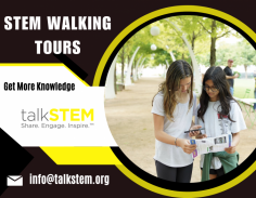 Ultimate STEM Walking Tour Experience

Grab an opportunity to learn more about coding, math, science, and more through specialized STEM walking tours with the assistance of our seasoned tutors. Send us an email at  info@talkstem.org to make your summer worthwhile.