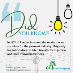Did you know? The first known irrigation system dates back over 6,000 years to ancient Egypt. We've come a long way in keeping our plants hydrated!


Contact us today for a FREE consultation!
480-219-0038
https://creativegreenaz.com/cgl-lp/