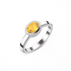"""Citrine Ring"" that Feminines you"

The Citrine Ring, which shows the cultural essence of the sun and symbolizes the sunshine, captivates the brighter hues of yellow and orange. Talking about something extra, this enchanting handmade ring "Citrine" cherishes the love of your life in a more expressive way; it is one of the most popular kinds of ring among the collection of wedding rings and engagement rings; that feminine your lady more authentically and adds more spark to the love of your life. With the rounded studded silver design, roaming with a feeling of love, this beautiful ring nurtures your relationship with the best plot of romanticism.