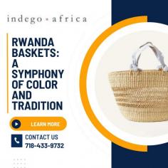 Indulge in the artistic brilliance of Rwanda baskets, a harmonious blend of tradition and contemporary design. Discover a captivating symphony of color and tradition at Indego Africa's online platform. For complete information visit here:https://indegoafrica.blogripley.com/25526174/rwanda-baskets-a-symphony-of-color-and-tradition