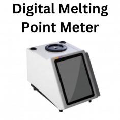 A digital melting point meter is a laboratory instrument used to determine the melting point of a substance. It's a crucial parameter in identifying and characterizing various chemical compounds. Heating rate is adjustable from 0.1°C/min to 20°C/min without pole
