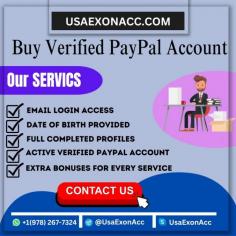  Buy Verified paypal Accounts  24 Hours Reply/ (Contact Us) ▶Skype: UsaExonAcc ▶Telegram: @UsaExonAcc ▶Email: usaexonacc@gmail.com ▶WhatsApp:+1(978) 267-7324   https://usaexonacc.com/product/buy-verified-paypal-account/  Our accounts are 100% legit and verified.  ✅ Email login Access ✅ Card Verified ✅ Driving License, Passport, Ssn Verified ✅ Bank Verified ✅ 100% Satisfaction & Recovery Guaranteed ✅ Phone Verified Accounts and Active Profiles ✅ Mostly USA Profile’s Bio and Photo ✅ the account is reachable for all country ✅ 24/7 Customer Support ✅ 100% money-back guarantee ✅ 30 Days Replacement