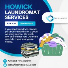 Visit Domy Laundry, the best Howick laundromat for all your laundry needs. We help you with laundry and make it stress-free. Our friendly team is here to help you well. If you need laundry in Howick, pick Domy Laundry for a good washing service. We wash, dry, and fold for you. Our main aim is to make sure you're happy.
Visit: https://domylaundry.co.nz/about-us/