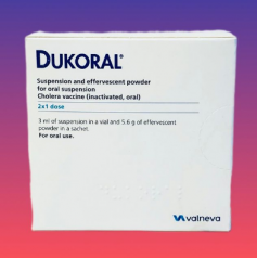 DUKORAL is an ORAL cholera vaccine which helps reduce the risk of travellers diarrhoea by protecting against E.COLI which is the bacterium most commonly implicated.

This vaccine can be a life saver in SE Asia, sub Saharan Africa and Latin America.
Know more: https://www.travel-doc.com/service/cholera/
