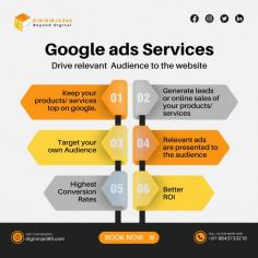 If you're a business owner in Madurai, you're likely looking for a reliable Google Ads service provider to elevate your online presence and drive exceptional results. At DigiNinja360, we specialize in delivering top-tier Google Ads services in Madurai that are custom tailored to the specific needs of businesses in Madurai and the surrounding areas. Our seasoned team of experts has a proven track record of not just increasing website traffic, but also converting visitors into loyal customers, all while maximizing your return on investment (ROI). 
