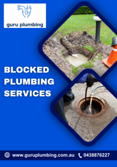 Blocked plumbing occurs when something prevents water from flowing freely through the pipes. It can cause a huge issue when left untreated. Guru Plumbing is here to solve your blocked pipe issues. Say goodbye to plumbing blockages with our specialized blocked plumbing services with the help of our extensive experience. We tackle clogs efficiently by restoring your plumbing system's flow and preventing potential damage.