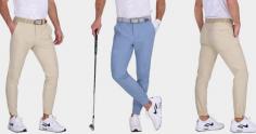 Golf jogger pants are the latest trend in golf fashion. These are designed to look stylish while providing comfort and flexibility for golfers. These pants have become a hit because they combine modern style with functionality. Whether you're playing golf at a famous course or your local course, feeling confident in what you wear can improve your game. Avalon's men's golf jogger pants lead the way with their perfect fit and high-quality materials, making them a top choice for golfers.
