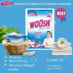 Best Woosh Detergent Washing powder in India.
