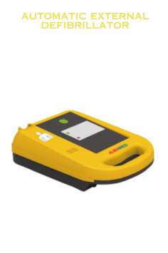 An Automatic External Defibrillator (AED) is a portable electronic device designed to deliver an electric shock to the heart in cases of sudden cardiac arrest (SCA). SCA occurs when the heart unexpectedly stops beating effectively, typically due to an electrical malfunction in the heart. Continuous event recording via printer or computer using SD Data-card